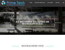 Tablet Screenshot of primetech.com.br